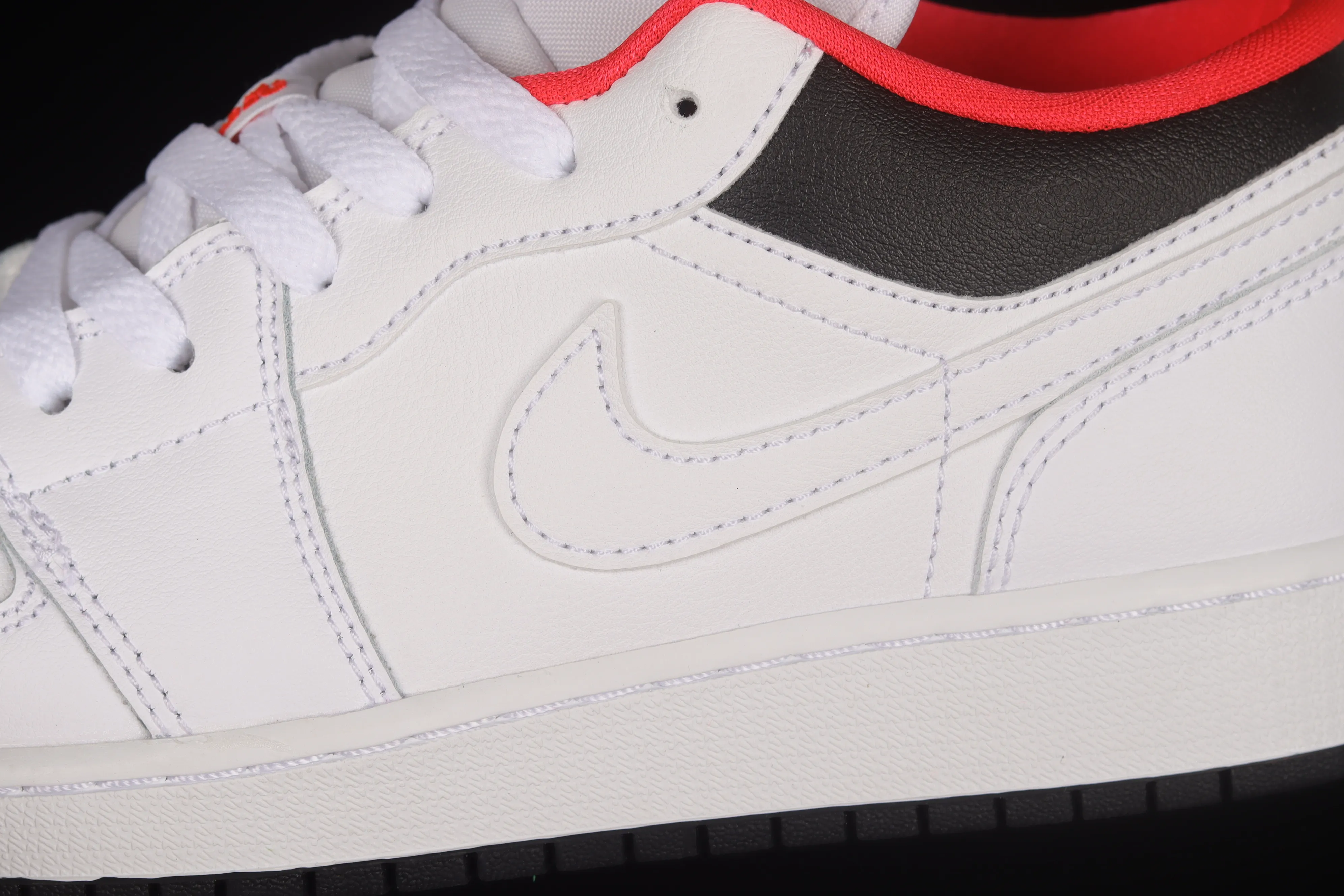 All categories Air Jordan Jordan series basketball shoes Air Jordan 1 Low G version pure original Air Jordan AJ1 Low AJ1 Joe 1 white black red low-top cultural leisure sports basketball shoes 553560-160